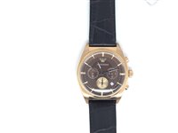 Reloj Emporio Armani Hombre Chrono in Acero chapado en oro rosa AR0371 - AR0371